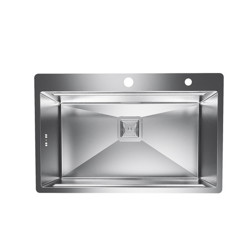 سینک ظرفشویی استیل روکار یک لگنه کن مدل Lugano Tap 70